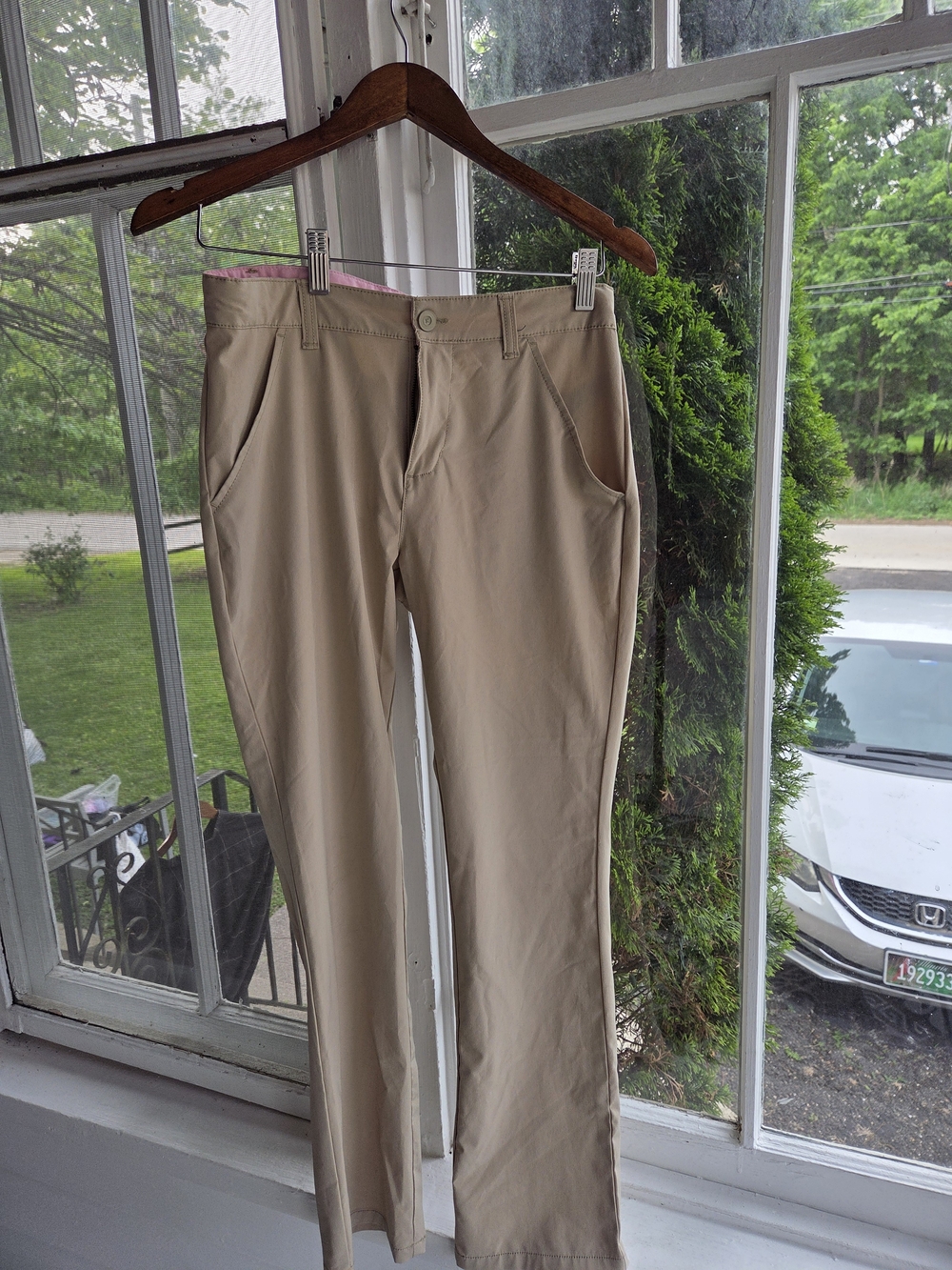 Cat & Jack Khaki Straight-Leg Chinos - Light Beige